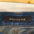 ミズイロインド mizuiro ind high waist wide damage denim レディース JPN:1