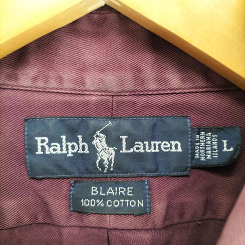 ラルフローレン RALPH LAUREN BLAIRE 刺繍ボタンダウンシャツ メンズ L