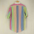 ポロバイラルフローレン Polo by RALPH LAUREN REGENT CUSTOM FIT マルチストライプ 半袖シャツ メンズ US:36
