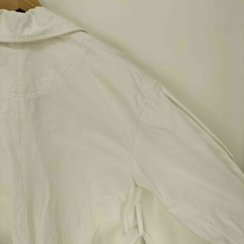 ジーナシス JEANASIS 22AW コットン へリンボーンロングコート トレン レディース F