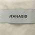ジーナシス JEANASIS 22AW コットン へリンボーンロングコート トレン レディース F