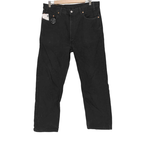 リーバイス Levis 505 ブラックデニムパンツ メンズ W38L30