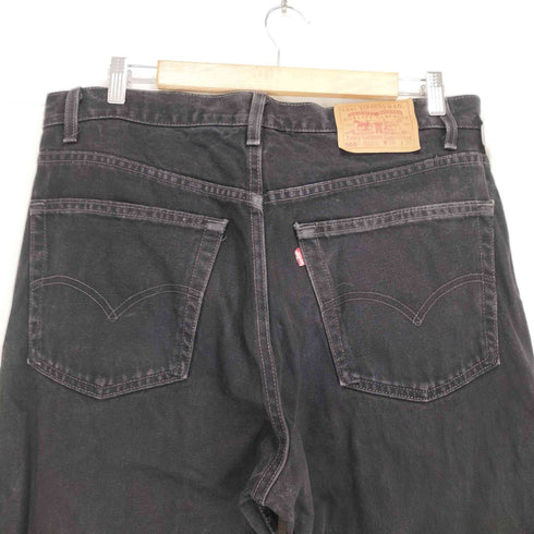 リーバイス Levis 505 ブラックデニムパンツ メンズ W38L30