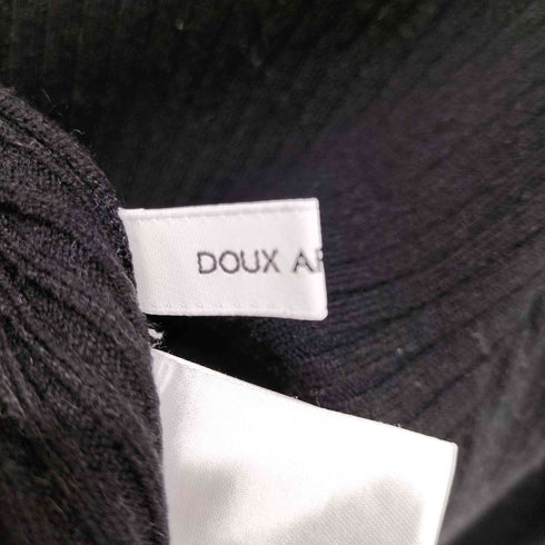 ドゥアルシーヴ Doux archives ダブルファスナーリブニット レディース FREE