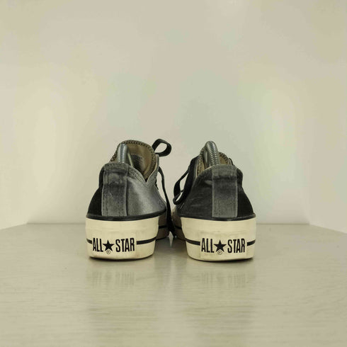 コンバース CONVERSE ALL STAR PLTS VELVET OX オールスター ベルベット プラットフォーム スニーカー レディース JPN:23.5