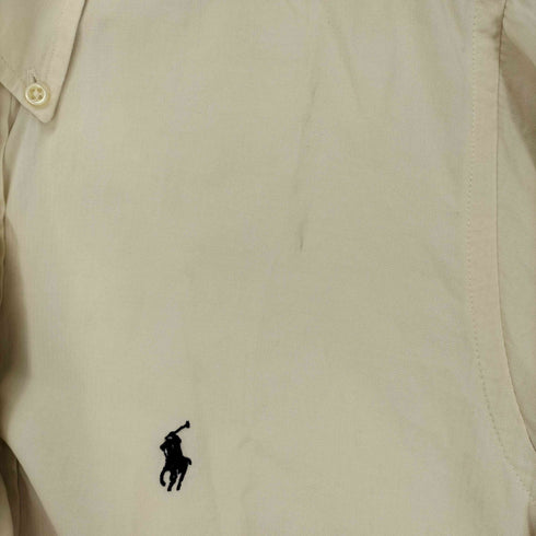ラルフローレン RALPH LAUREN BLAKE シルク コットン ヘリンボーン柄 ボタンダウン 長袖シャツ メンズ