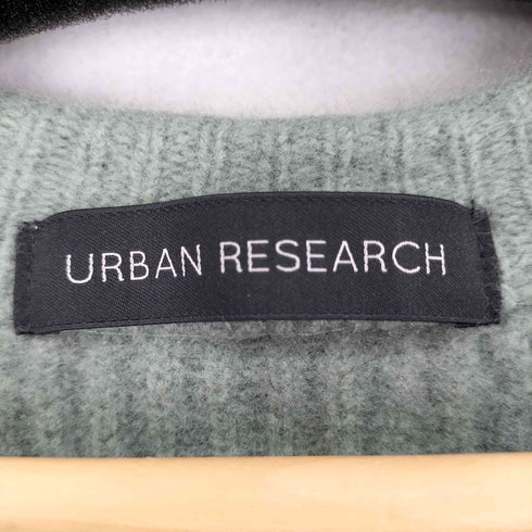 アーバンリサーチ URBAN RESEARCH AIRWOOL畦Vネックプルオーバー レディース FREE