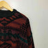 Impact 90S 総柄 マルチカラー ニットセーター メンズ import:XL