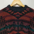 Impact 90S 総柄 マルチカラー ニットセーター メンズ import:XL