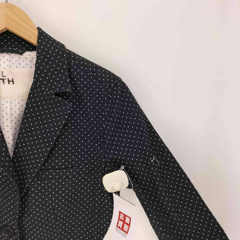 ポールスミス Paul Smith PINK ドット柄 裏地ドット 背抜き 2B テーラード ジャケット レディース 40