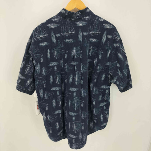 ピューリタン PURITAN 90S コットン総柄S/SBDシャツ メンズ JPN:L