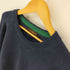 エディーバウアー Eddie Bauer 90S 黒タグ Vガゼットコットンニット メンズ import:L