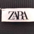 ザラ ZARA クロップド メタリックトップス レディース import:XS