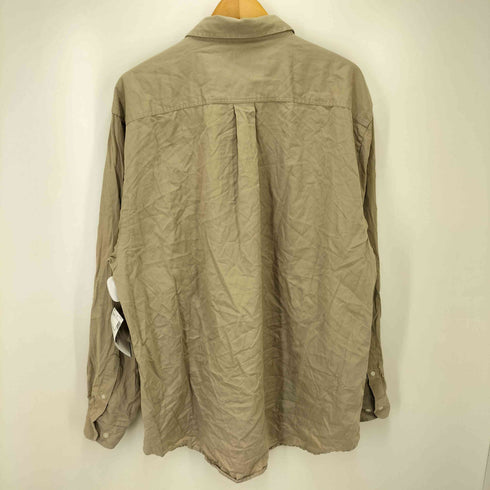 DEVON&JONES 企業ロゴ 刺繍 ピマ コットン ツイル L/S ボタンダウン シャツ メンズ import:XL