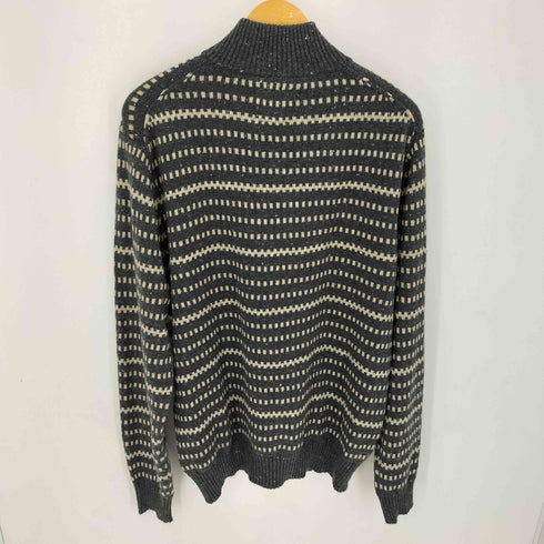 セントジョンズベイ STJOHNS BAY コットンアクリル ハーフジップ ニット メンズ import:L
