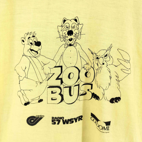 ZOO BUS 企業 クルーネックTシャツ シングルステッチ メンズ import:S