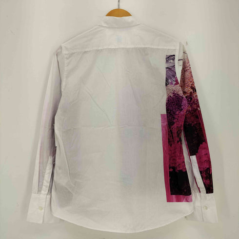 ピーエスポールスミス PS Paul Smith フォトプリント コットンシャツ レディース JPN:38