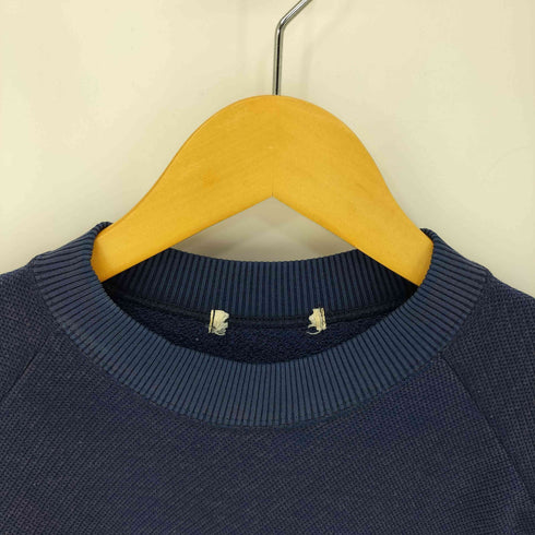 アディダス adidas 80S~90S デサント トレフォイルロゴ刺繍 ラグランスウェット メンズ