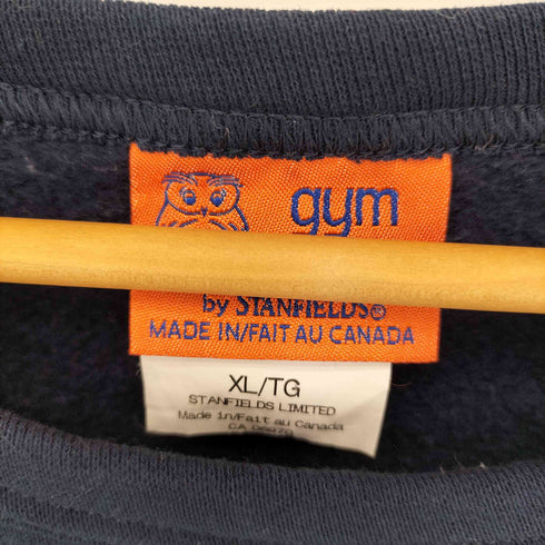ジムマスター gym master STANFIELDS LIMITED ラグランスウェット メンズ JPN:XL