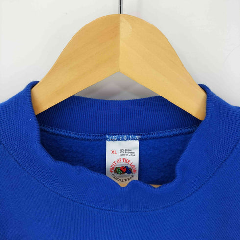フルーツオブザルーム FRUIT OF THE LOOM MADE IN USA コットンポリ半袖スウェット メンズ JPN:XL
