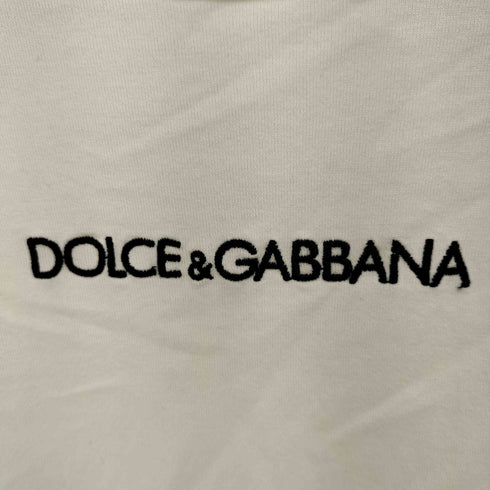 ドルチェアンドガッバーナ DOLCE&GABBANA ロゴ刺繍 S/S クルーネック Tシャツ メンズ EUR:48