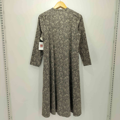 ジェイスローアン J.Sloane ボタニカル柄 コーデュロイ L/S ワンピース レディース JPN:2