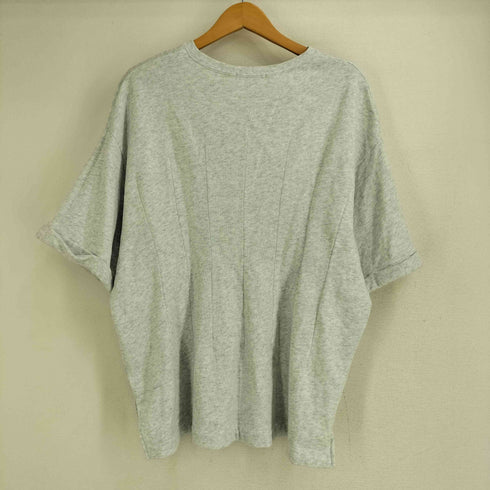 +81BRANCA 24SS PEEARIESS タックデザイン 半袖スウエット レディース FREE