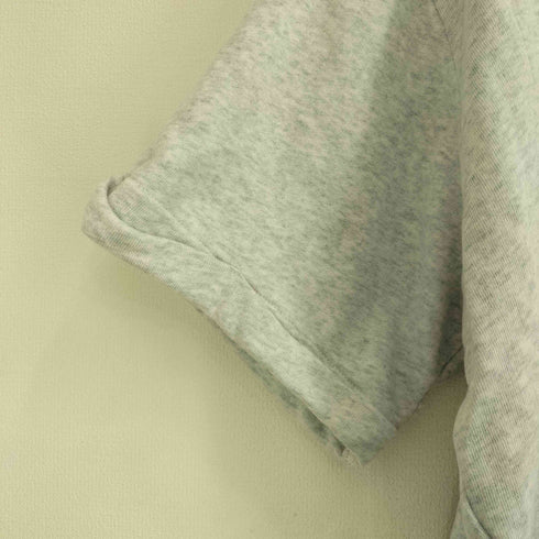 +81BRANCA 24SS PEEARIESS タックデザイン 半袖スウエット レディース FREE