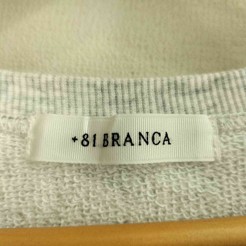 +81BRANCA 24SS PEEARIESS タックデザイン 半袖スウエット レディース FREE