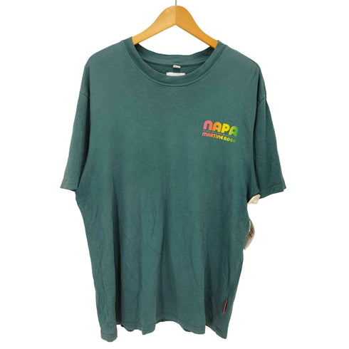 ナパバイマーティンローズ NAPA by MARTINE ROSE S-CARBIS ロゴ プリント クルーネック S/S Tシャツ メンズ import:L
