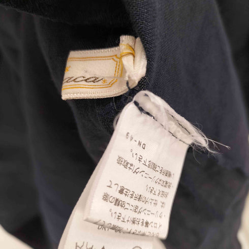 アナカ UNACA リネン100 チュニック ギャザーワンピース レディース 38