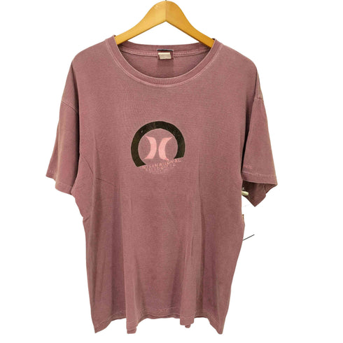 ハーレー Hurley フロントロゴプリント S/S クルーネック Tシャツ メンズ