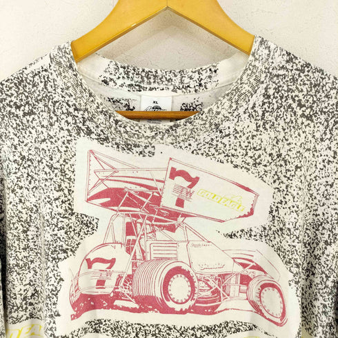 ARIZONA SHIRT USA製 1992コピーライト GOLD EAGLE クルーネックTシャツ オールオーバー メンズ import:XL