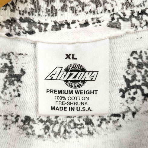 ARIZONA SHIRT USA製 1992コピーライト GOLD EAGLE クルーネックTシャツ オールオーバー メンズ import:XL