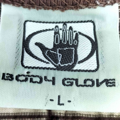 ボディーグローブ BODY GLOVE 00s Y2K ロゴ ラメ ボーダータンクトップ メンズ JPN:L
