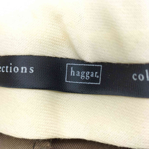 ハガー HAGGER collections 2タック スラックス パンツ メンズ 36×32