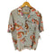 chic design 虎 レーヨンオープンカラーシャツ メンズ import:M