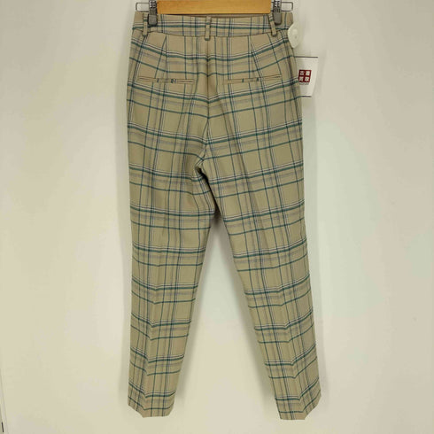イエナ IENA 19AW ウール チェック テーパード パンツ レディース JPN:36