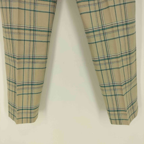 イエナ IENA 19AW ウール チェック テーパード パンツ レディース JPN:36