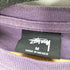 ステューシー Stussy Cherry Embroidered Purple T Shirt レディース import:M