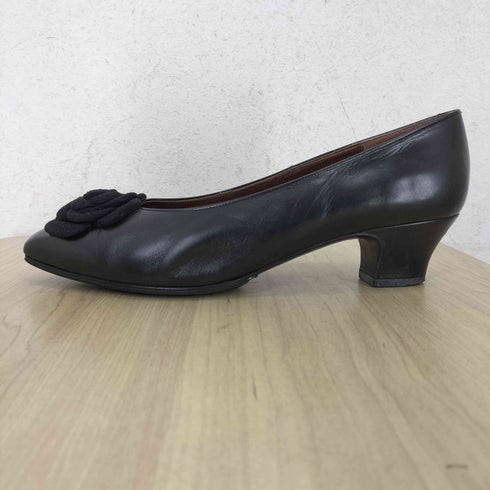 クリスチャンディオール Christian Dior ローズデザイン ヒールパンプス レディース 8