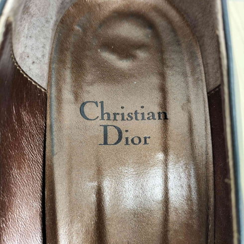 クリスチャンディオール Christian Dior ローズデザイン ヒールパンプス レディース 8