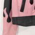 Diamond Plate ダイヤモンドプレート ファイヤーフレームデザインシングルフェイクレザージャケット メンズ S