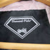 Diamond Plate ダイヤモンドプレート ファイヤーフレームデザインシングルフェイクレザージャケット メンズ S