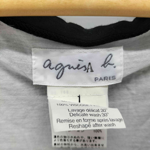 アニエスベー agnes b. PARIS ドッキングタンクトップ レディース JPN:1