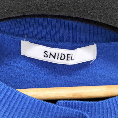 スナイデル snidel 金ボタンニットカーディガン レディース ONE SIZE