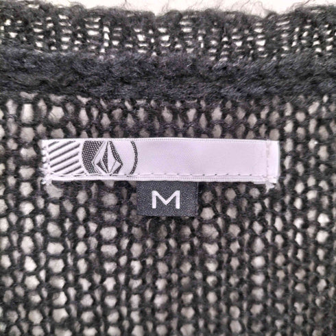 ヴォルコム VOLCOM SCARE ME KNIT 裾 ロゴ 刺繍 ロング ニット レディース import:M
