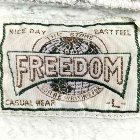 フリータ?ム FREEDOM 短丈ボックス ジップパーカー メンズ import:L
