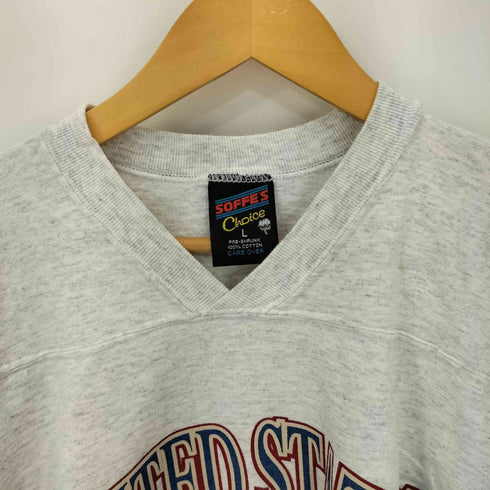 ソフィー SOFFE U.S.MARINES プリント VネックTシャツ メンズ import:L