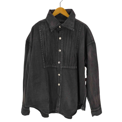 INTODUSK DENIM DRESS SHIRT WASHED BLACK メンズ JPN:M